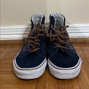 Dark blue vans